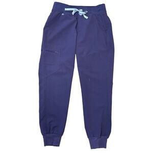 Figs Zamora Jogger Scrub Pants PURPLE SHADOW XS Petite